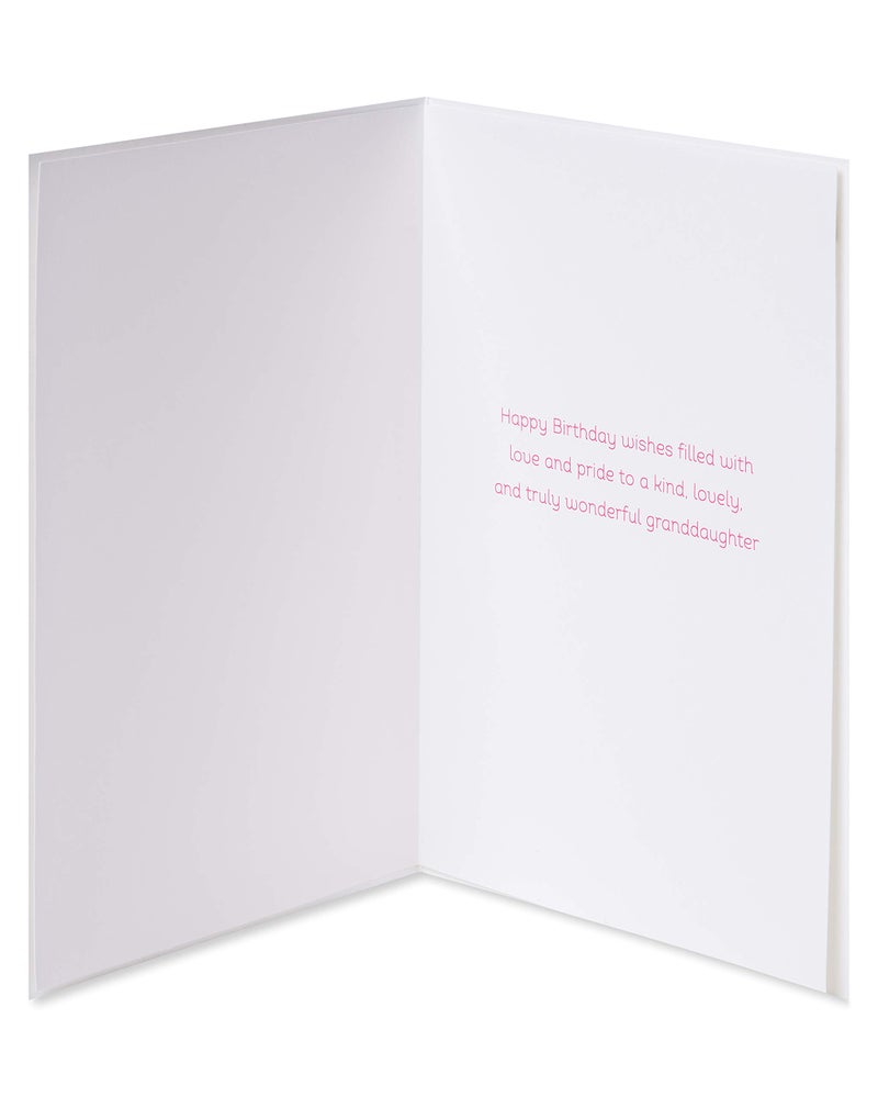 Papyrus Birthday Card for Granddaughter (Love and Pride) - Image 2